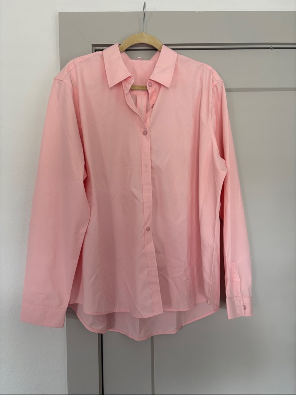 Amazon Pink Button-Down Shirt